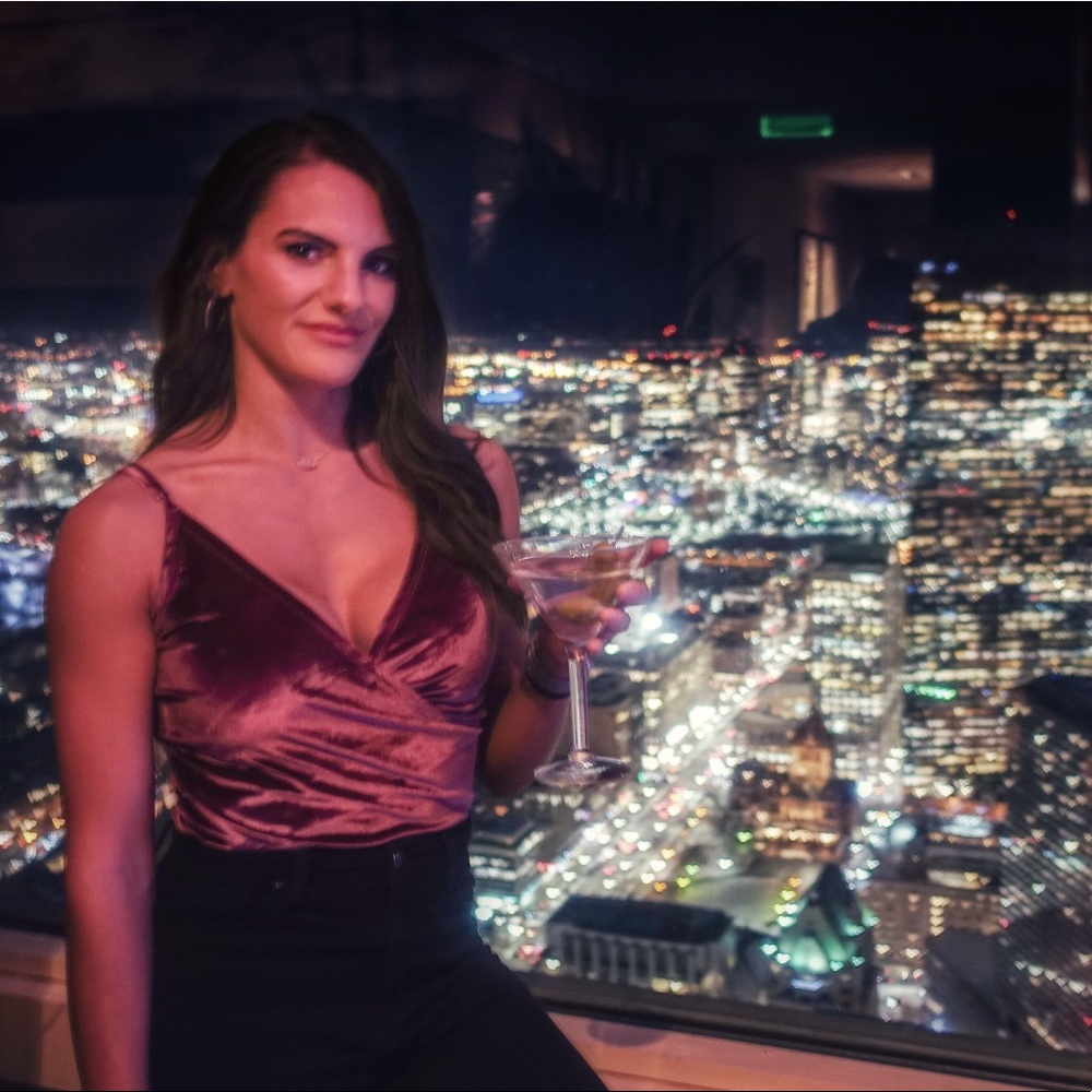 lulus mauve velvet bodysuit